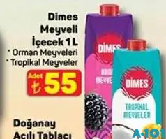 DİMES MEYVELİ İÇECEK 1 L fiyat ve kampanya bilgisi
